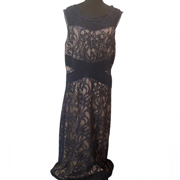 candalite dress black Lace Dress Candalite Long Dresses Candalite Black High-low Dress With A  Stunning Depop